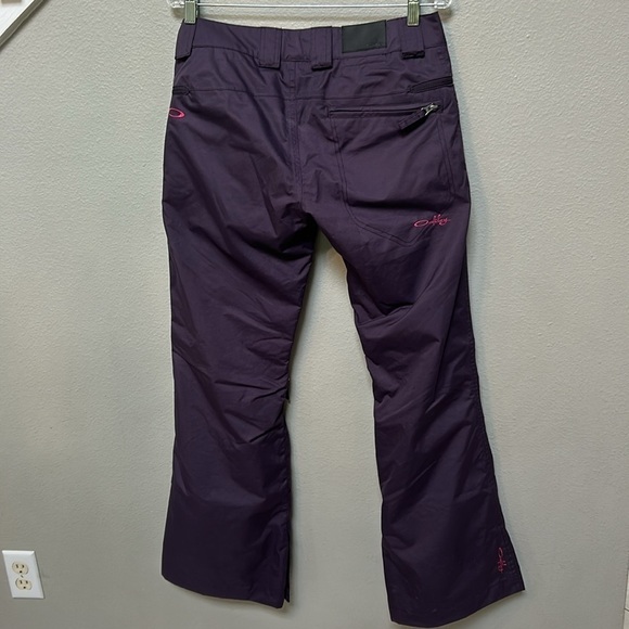 Oakley Purple Pink New Karing Snowboarding Ski Waterproof Lined Pants, small - Picture 6 of 16